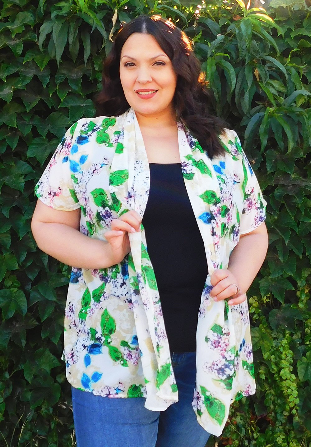 Women's Plus Size Tops, Catalina Chiffon Cardigan